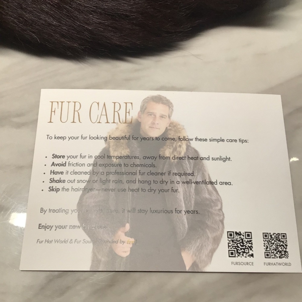 Fur Hat World Genuine 80" Silver Fox Fur BOA Scarf Made in Canada NWT - Picture 10 of 16